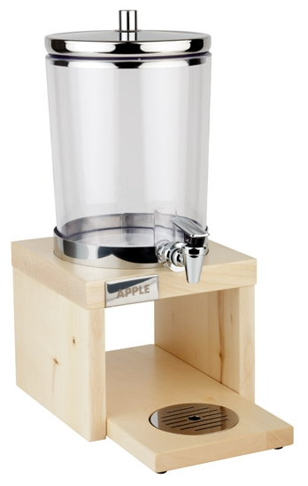 Saftdispenser -BRIDGE- 31 x 20 cm, H: 42 cm, 4 Liter , Edelstahl