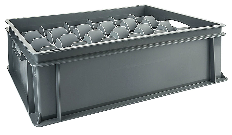 Einsatz für 15 Gläser, oben