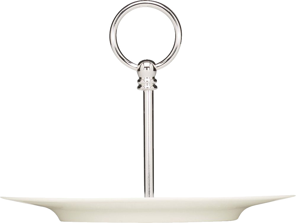 Bauscher purity classic - Etagere Teller  flach Fahne 1-fach