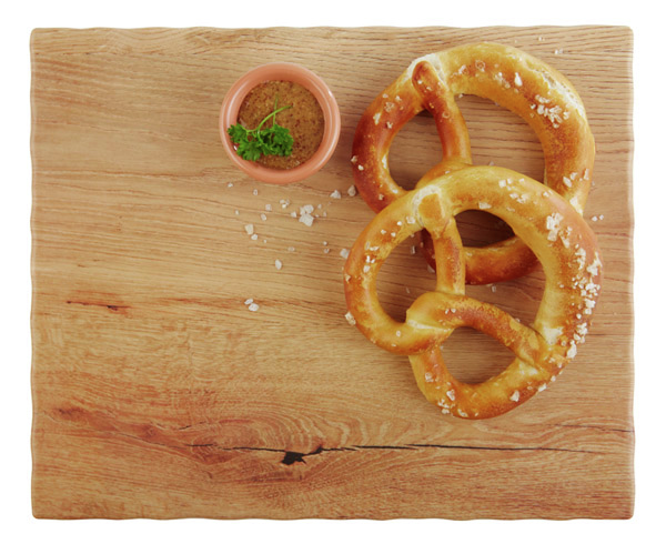 GN 1/2 Tablett -OAK LIGHT- 32,5 x 26,5 cm, H: 1,5 cm , Braun