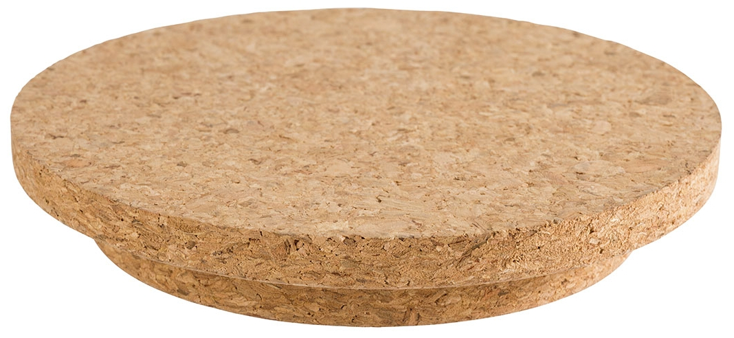 Deckel Ø 11,5 cm, H: 1,5 cm , Holz