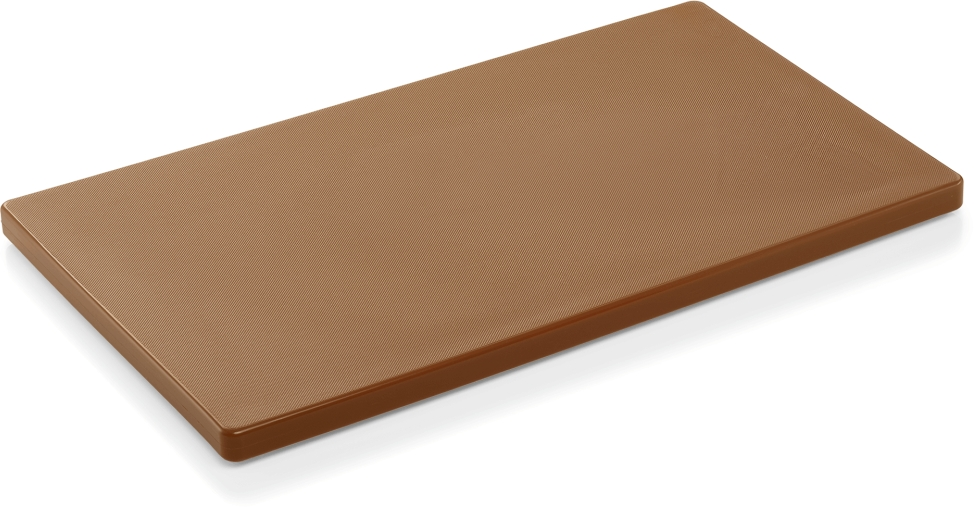 HACCP Schneidbrett, 50 x 30 x 2 cm, braun, Polypropylen