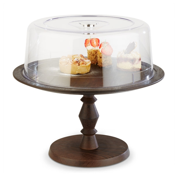 Tablett -APS PLUS- Ø 38,5 cm, H: 2 cm , Braun