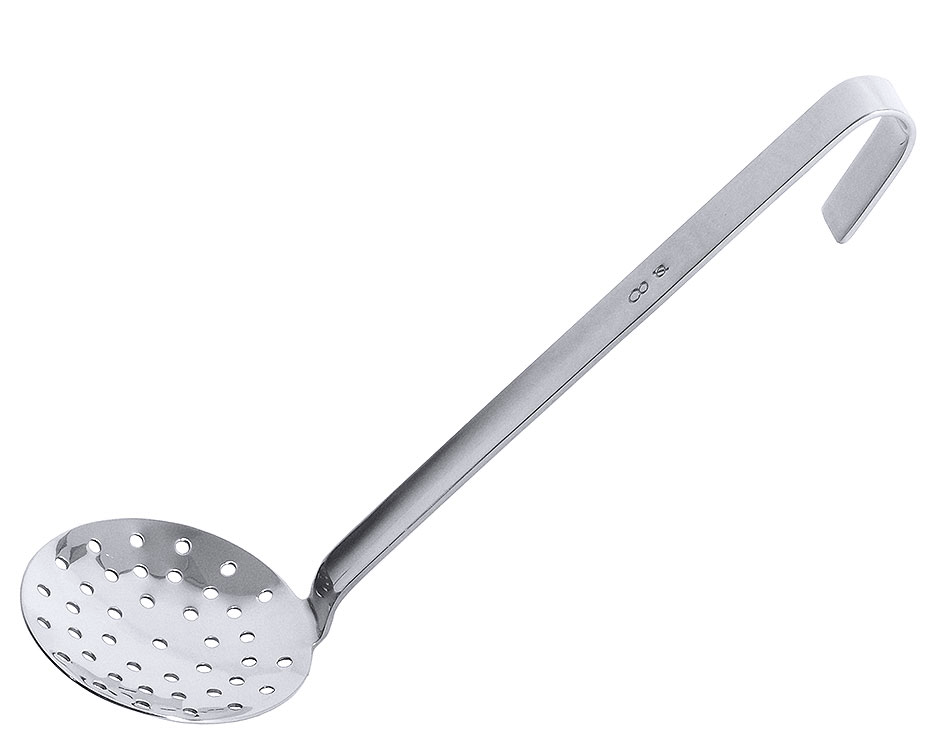 Schaumlöffel flach 10 cm