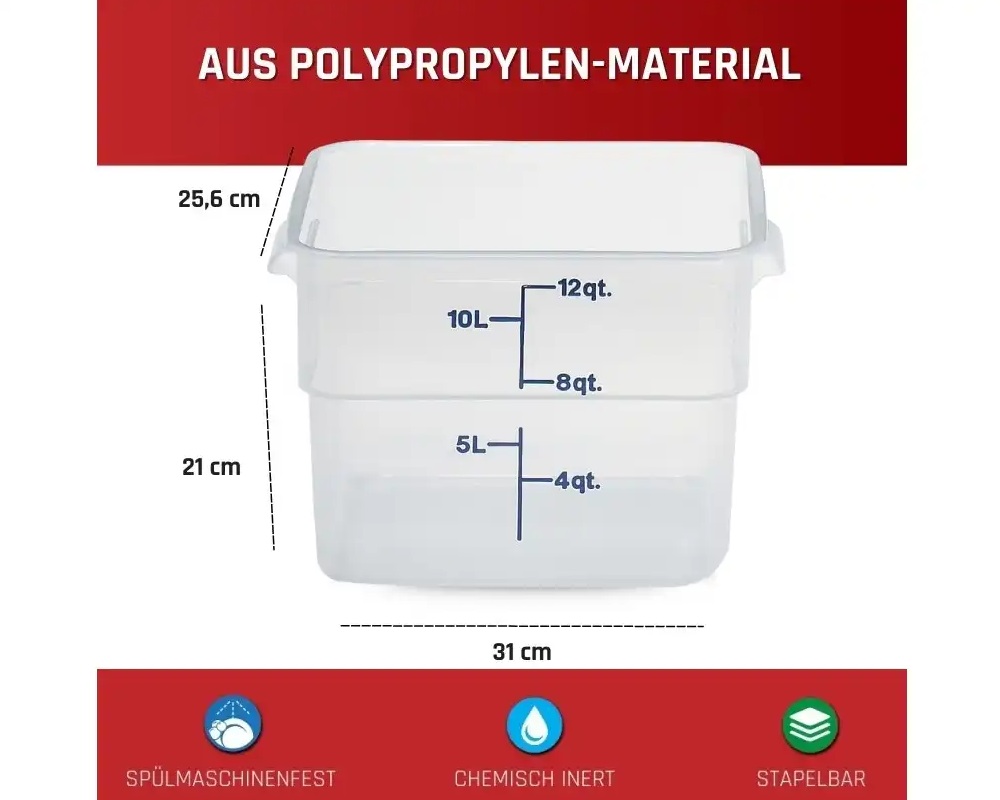 Cambro Camwear Fresh Pro Behälter 11,4l