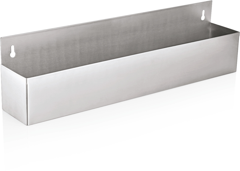 Flaschenregal, 1-stufig, für 10 Flaschen à 1 ltr., Chromnickelstahl