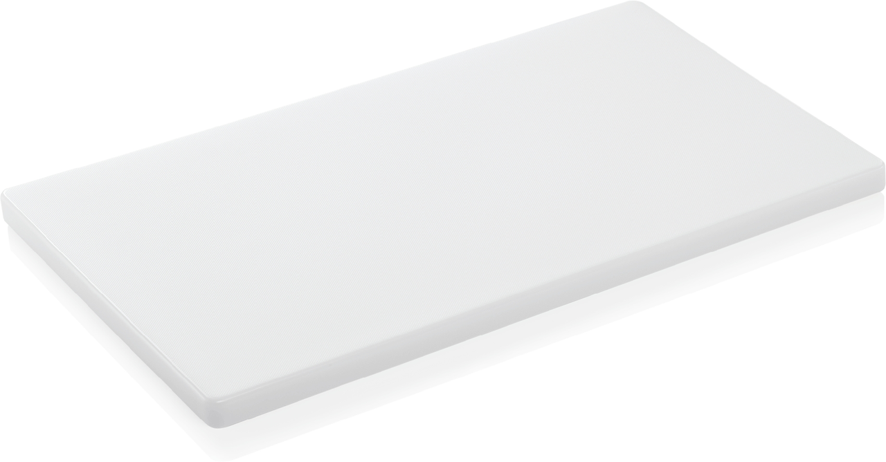 HACCP Schneidbrett, 60 x 40 x 2 cm, weiß, Polypropylen