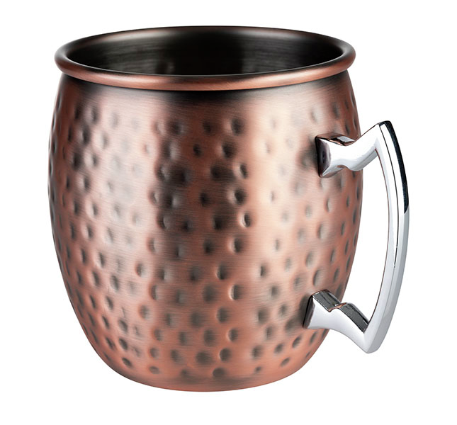 2er Set Becher -MOSCOW MULE- Ø 9 cm, H: 10 cm , Kupfer