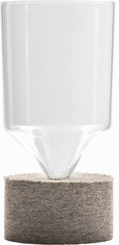 PLAYGROUND Vase breit mit Filzsockel